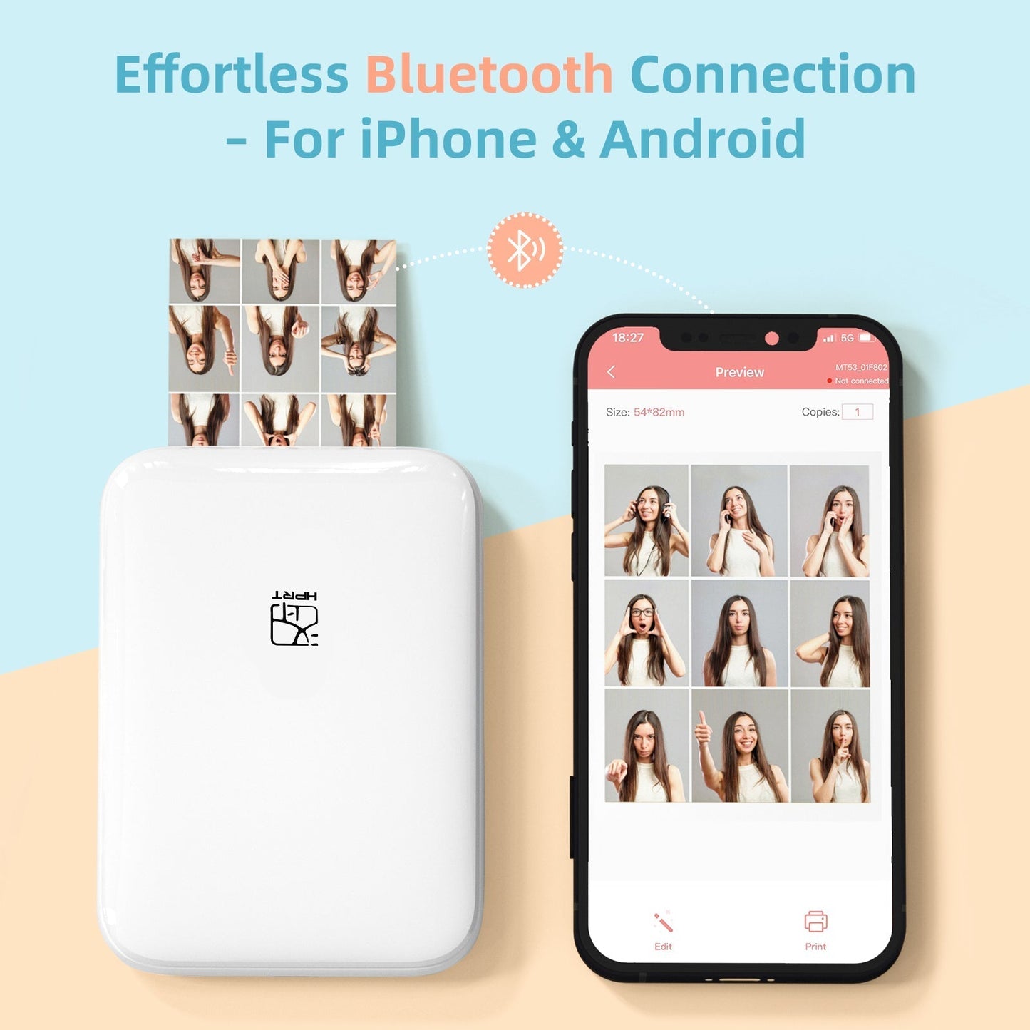 2X3'' Mini Photo Printer
