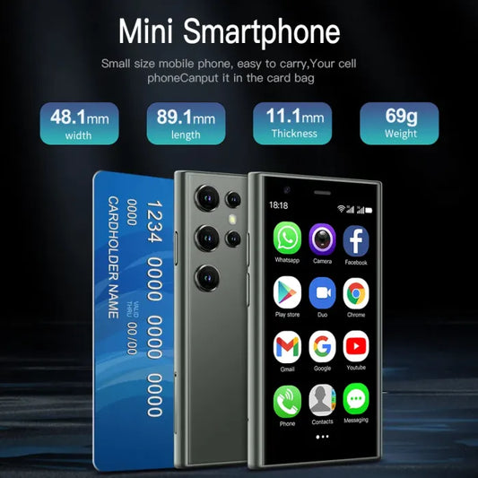 S25 Ultra Mini Smart Phone- 5G Phone (2 Year Manufacture Warranty)