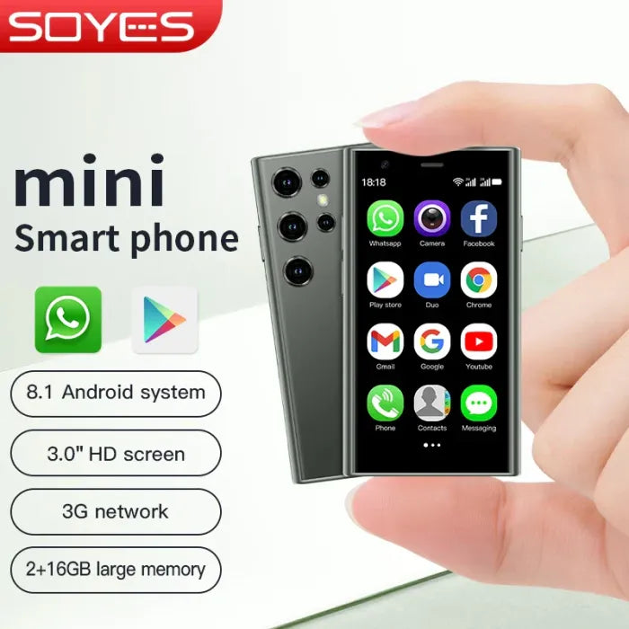 S25 Ultra Mini Smart Phone- 5G Phone (2 Year Manufacture Warranty)